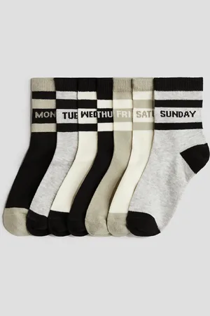 H&M 7er-Pack Strümpfe - Grün
