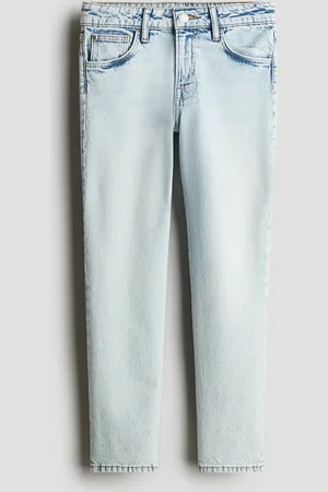 H&M Relaxed Tapered Fit Jeans - Blau