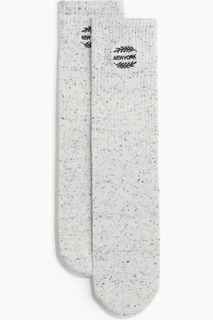 H&M Socken mit Motiv - Weiß