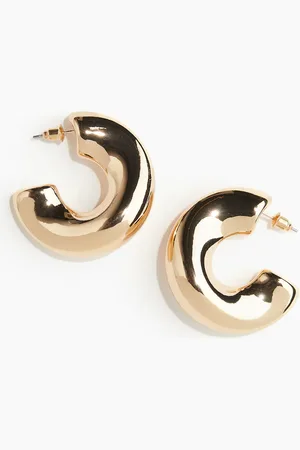 H&M Chunky Hoop-Ohrringe - Gold
