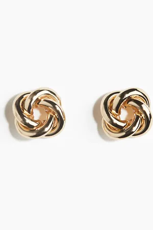 H&M Knotenförmige Ohrstecker - Gold