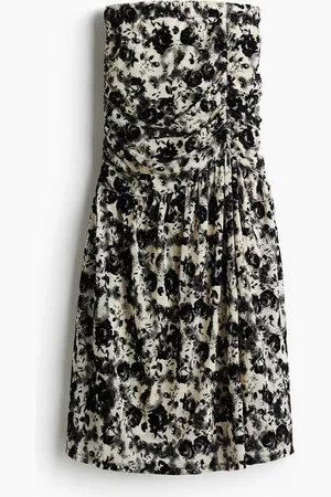 H&M Flora Skirt - Weiß