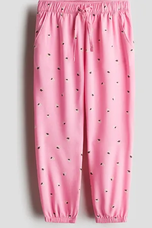 H&M Joggers aus Webstoff - Pink