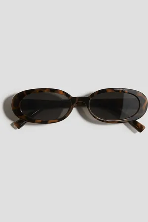 H&M Ovale Sonnenbrille - Beige