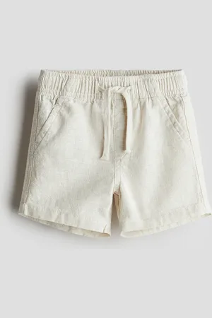 H&M Shorts aus Leinenmix - Braun