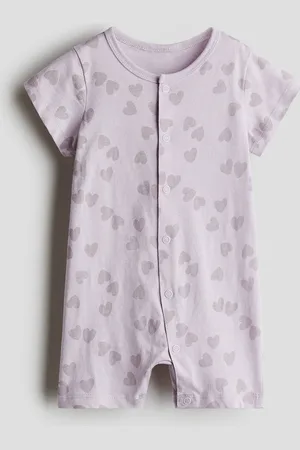 H&M Bedruckter Pyjama - Lila