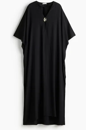 H&M Kaftankleid - Schwarz