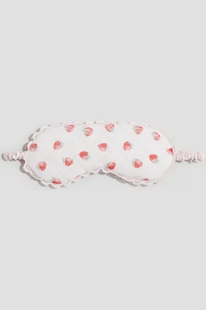H&M Schlafmaske mit Print - Pink