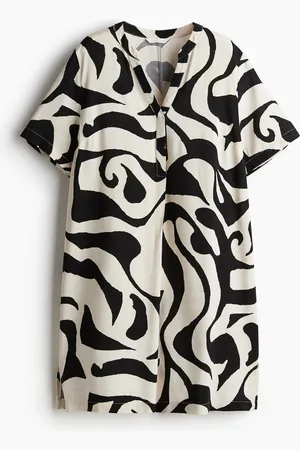 H&M Tunikakleid aus Viskose - Beige
