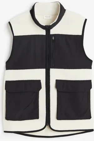 H&M Gilet aus Teddyfleece - Beige
