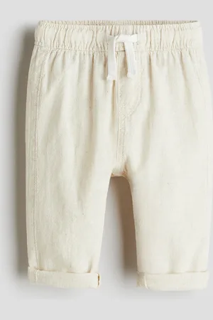 H&M Joggpants aus Leinenmix - Beige