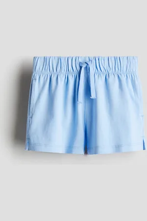 H&M Shorts aus Baumwolljersey - Blau