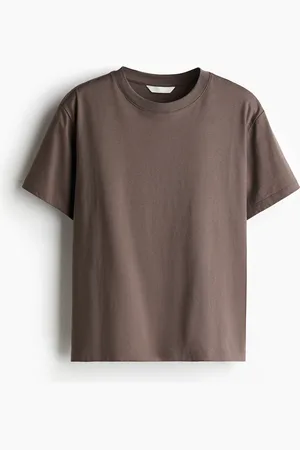 H&M T-Shirt aus Baumwolle - Beige