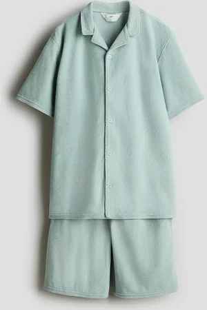 H&M Zweiteiler aus Frottee - Grün