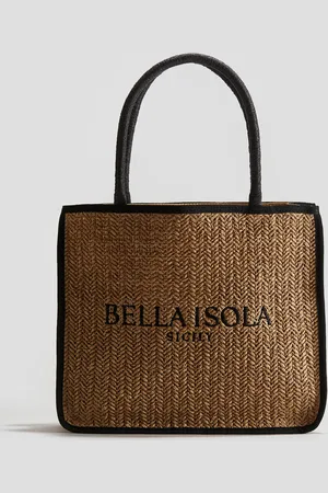 H&M Tote Bag aus Stroh - Beige