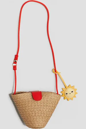 H&M Crossbody-Basttasche - Orange