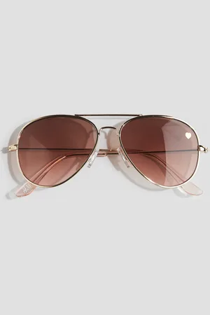 H&M Sonnenbrille im Pilotenlook - Gelb