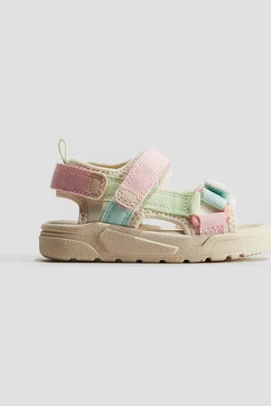 H&M Sandalen aus Scuba - Beige