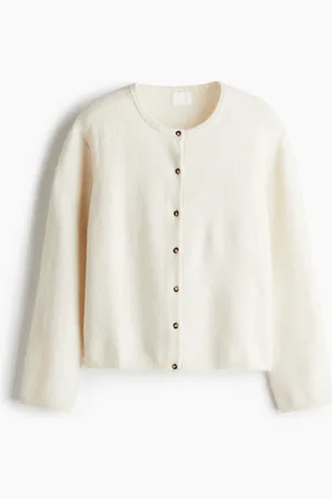 H&M Cardigan in lockerer Passform - Beige