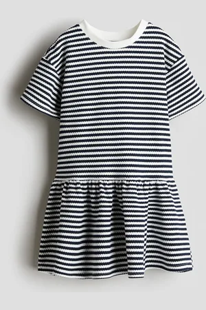 H&M Jerseykleid - Blau