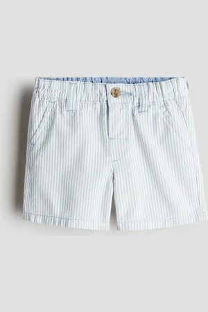 H&M Baumwollshorts - Blau