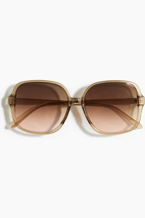 H&M Eckige Sonnenbrille - Beige