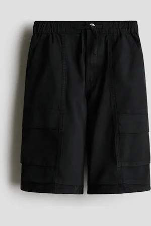 H&M Twill cargo shorts - Schwarz