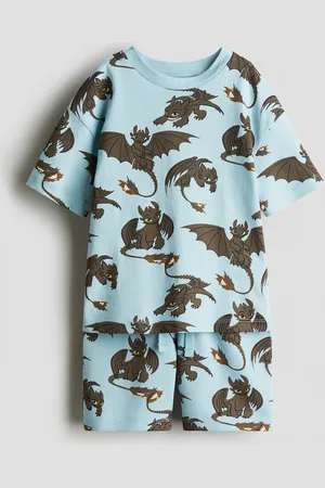 H&M 2-teiliges Set mit Print - Türkis