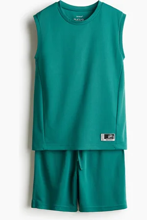 H&M 2-teiliges Sportset mit DryMove™ - Grün