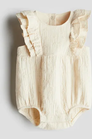 H&M Strampler mit Volant - Beige