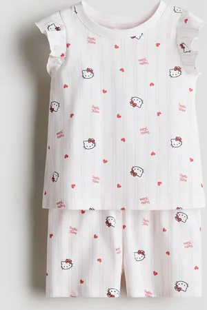H&M Bedruckter Pyjama - Orange