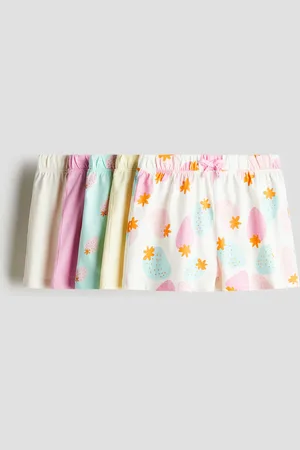 H&M 5er-Pack Baumwollshorts - Pink
