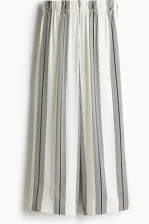 H&M Schlupfhose in 7/8-Länge - Weiß