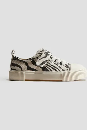 H&M Sneaker aus Baumwollcanvas - Beige
