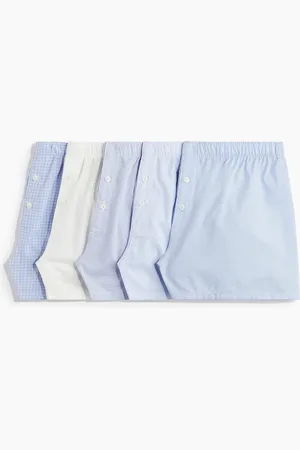 H&M 5er-Pack Boxershorts aus Baumwollstoff - Blau