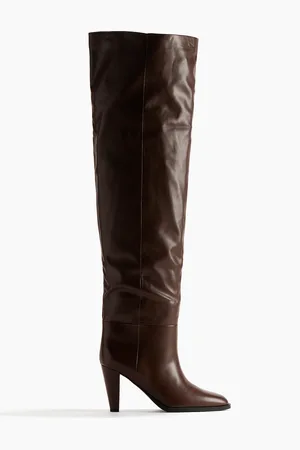 H&M Overknee-Stiefel - Braun