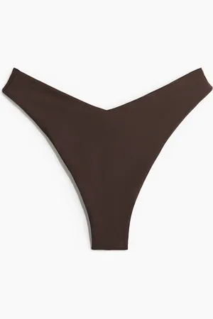H&M Sport-Bikinihose Brasilian - Braun