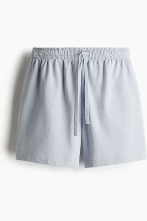 H&M Sweatshorts in Loose Fit - Blau