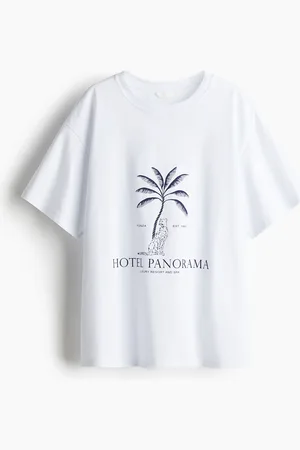 H&M Oversized T-Shirt - Weiß