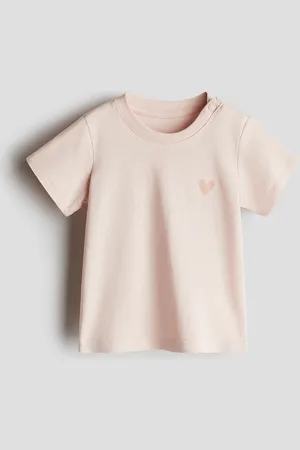 H&M T-Shirt aus Baumwolljersey - Orange
