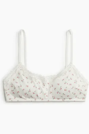 H&M Wattierter BH aus weichem Jersey - Weiß