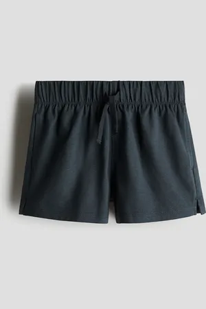 H&M Shorts aus Baumwolljersey - Grau