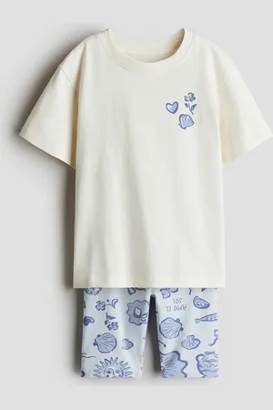 H&M 2-teiliges Set mit Print - Weiß
