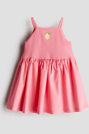 H&M Kleid mit Printdetail - Pink