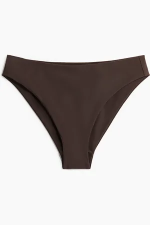 H&M Sport-Bikinihose mit Lycra® - Braun