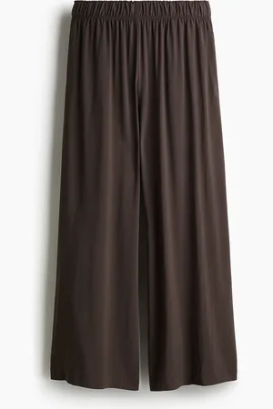 H&M Schlupfhose in 7/8-Länge - Braun