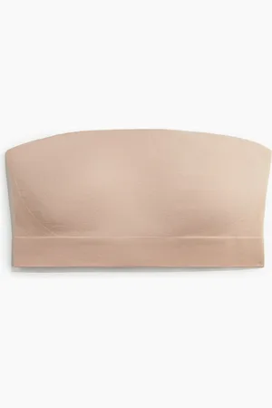 H&M Wattierter Bandeau-BH Seamless - Beige