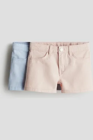 H&M 2er-Pack Twillshorts - Orange