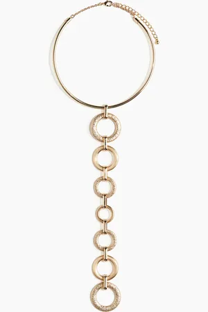 H&M Halsreif mit Ringanhänger - Gold