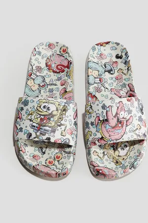 H&M Badesandalen mit Print - Beige